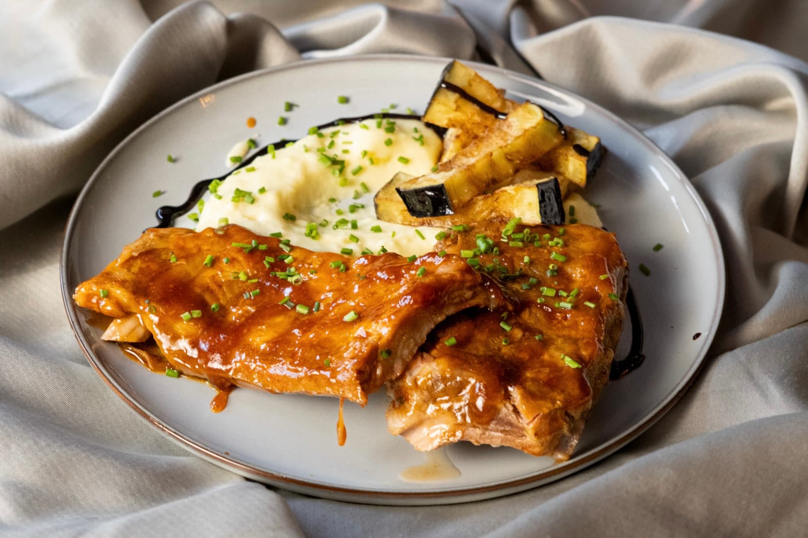 Costillas a la Barbacoa